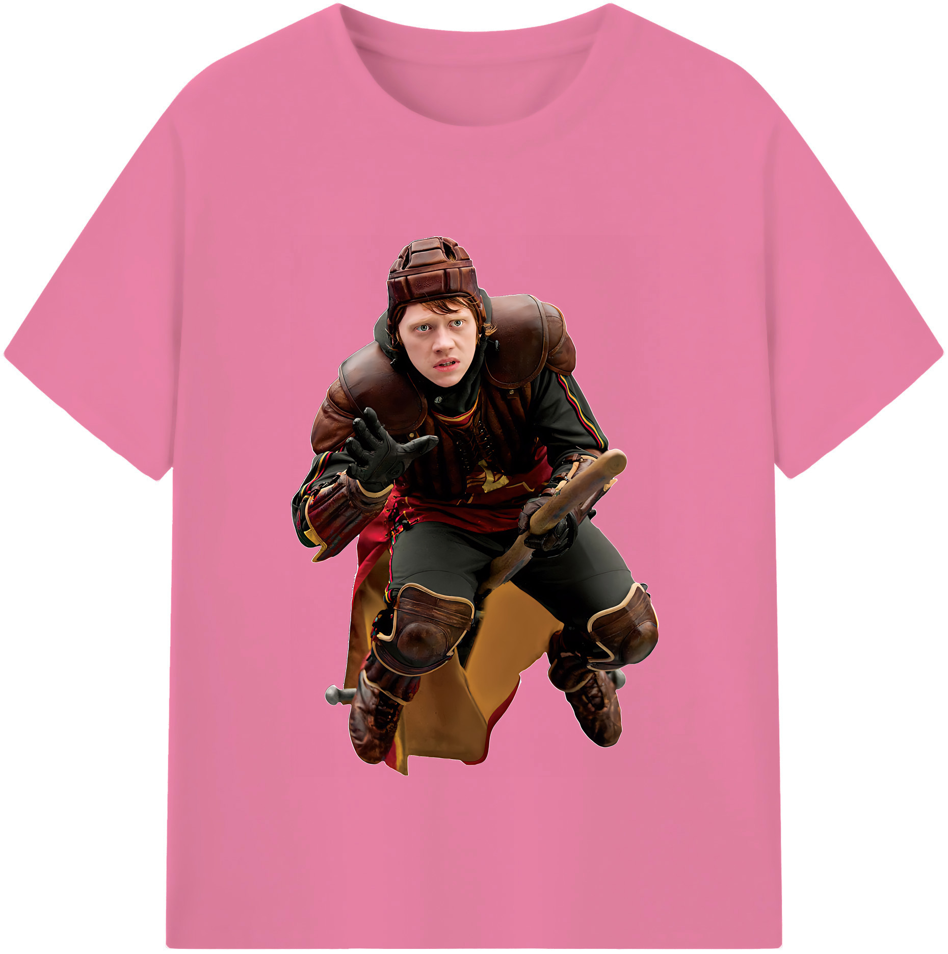 （画像用） Harry Potter ハリー・ポッターシリーズ 綿100％半袖Tシャツ（フロントプリント）